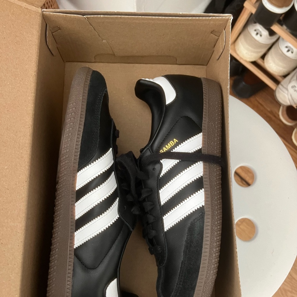 Adidas sambas brand new Black and White Sneakers